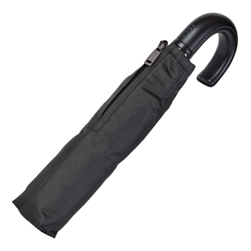 Hugo Boss Pocket Umbrella Monogramme Dark Grey image number 2